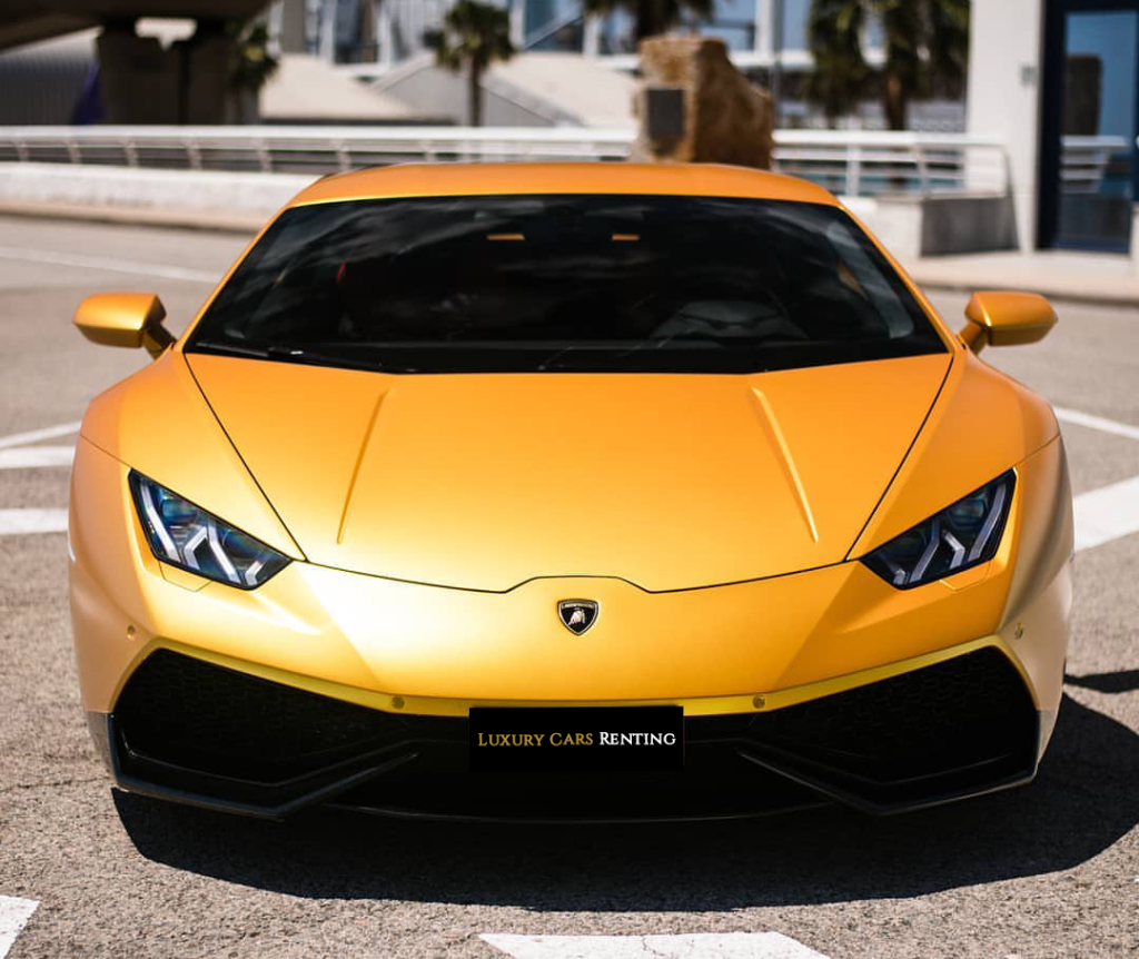 cuánto cuesta alquilar un lamborghini en españa - modelos y precios de la empresa Luxury Cars Rental