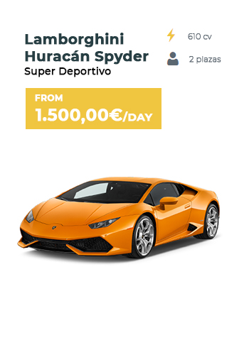Alquiler de Lamborghini en Sevilla
