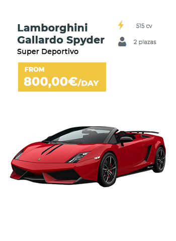Alquiler de Lamborghini en Sevilla