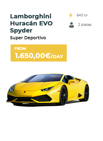 Alquiler de Lamborghini en Sevilla
